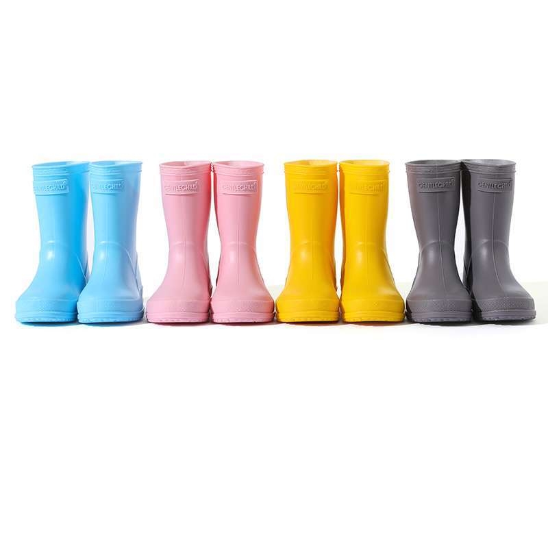 Vaikų lietaus bateliai, PVC viršus, aukštas vamzdelis, unisex, ruduo ir žiemа
