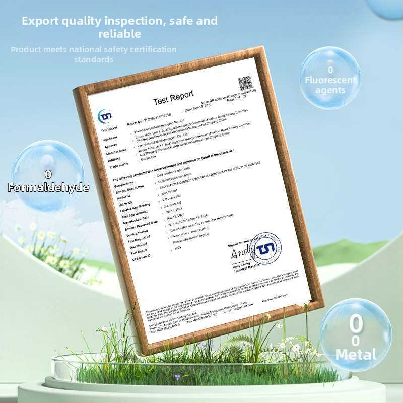 Детски дъждовни ботуши, PVC горна част, висок тръб, унисекс, за есен и зима