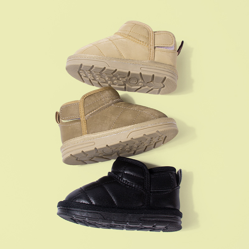 Unisex kasdieniai čiurnos botai, PU viršus, TPR padas, šaltas klijų konstrukcija, vaikams 4–6 metų, EDUBA