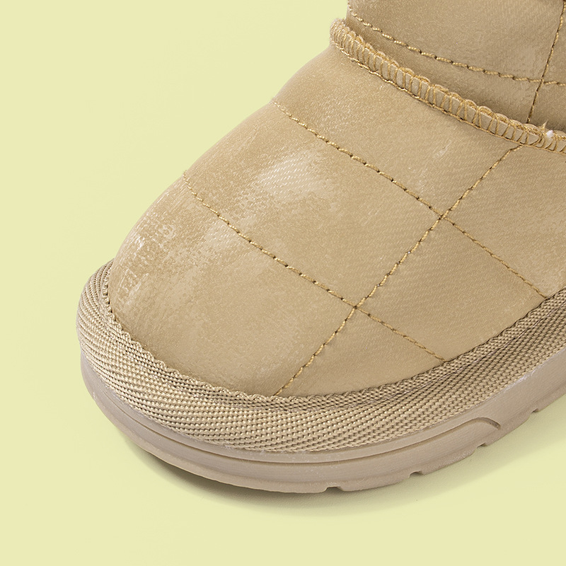 Unisex kasdieniai čiurnos botai, PU viršus, TPR padas, šaltas klijų konstrukcija, vaikams 4–6 metų, EDUBA