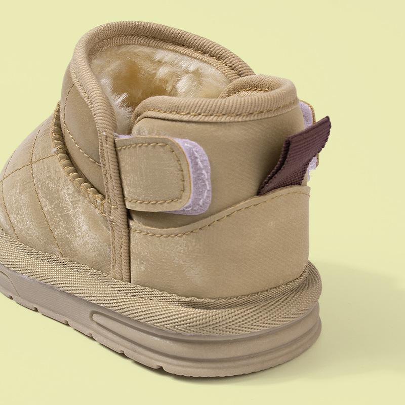 Unisex kasdieniai čiurnos botai, PU viršus, TPR padas, šaltas klijų konstrukcija, vaikams 4–6 metų, EDUBA