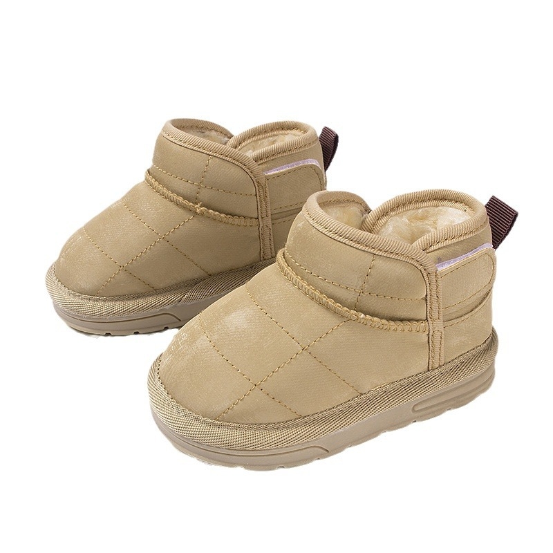 Unisex kasdieniai čiurnos botai, PU viršus, TPR padas, šaltas klijų konstrukcija, vaikams 4–6 metų, EDUBA