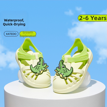 Παιδικά unisex σανδάλια για 1–3 ετών - PVC άνω μέρος, σόλα από συνθετικό καουτσούκ, Velcro κλείσιμο