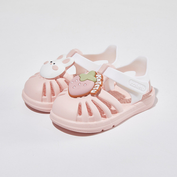 Παιδικά unisex σανδάλια για 1–3 ετών - PVC άνω μέρος, σόλα από συνθετικό καουτσούκ, Velcro κλείσιμο