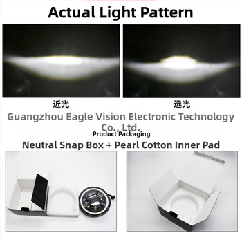 Far LED pentru Wrangler – far pentru off-road și motocicletă, caroserie din aluminiu aeronavic 6063 cu lentilă PC, Cupă reflectantă, 24V LED, model YSJ01-MMRDD, compatibil cu Wrangler și vehicule off-road