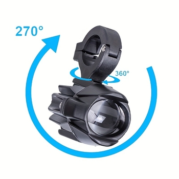 Διπλό LED Φως Εργασίας 18W, IP68, 9-85V – για Μοτοσικλέτες και Ηλεκτρικά Οχήματα, Εμπρόσθιο Φως