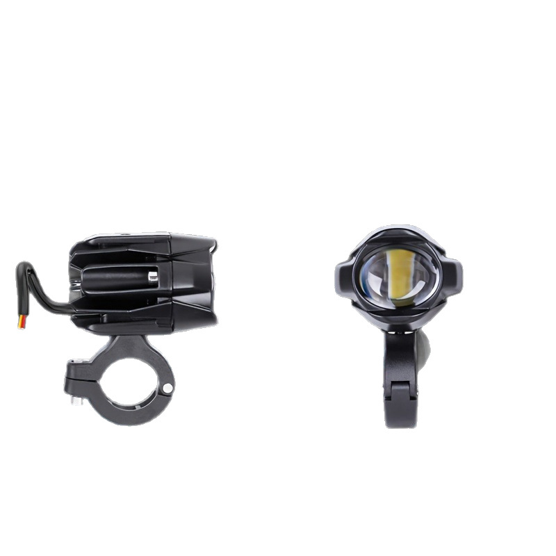 Двоен LED работен свет с 18W IP68 9-85V за мотоциклети и електрически превозни средства – предно осветление