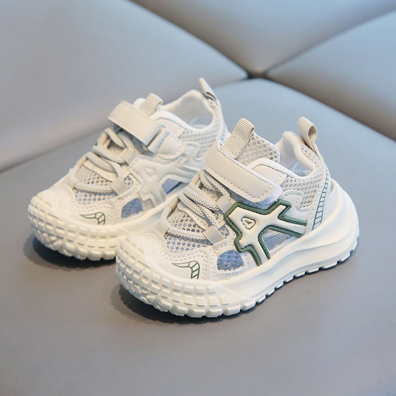 Gyerekek sport szandál anti-slip puha talppal, felső része műbőr és műanyag, 12-48 hónapos korosztálynak, tavasz és ősz