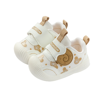 Παιδικά παπούτσια για νήπια με επάνω μέρος από βαμβακερό ύφασμα, μαλακή σόλα, αντιολισθητικά, για 12-36 μηνών