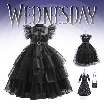 Dječja cosplay haljina, tkanina od pamuk-poliester smjese (65% poliester, 35% pamuk), tkanina obrađena enzimski pranjem, za sve sezone, za djevojčice