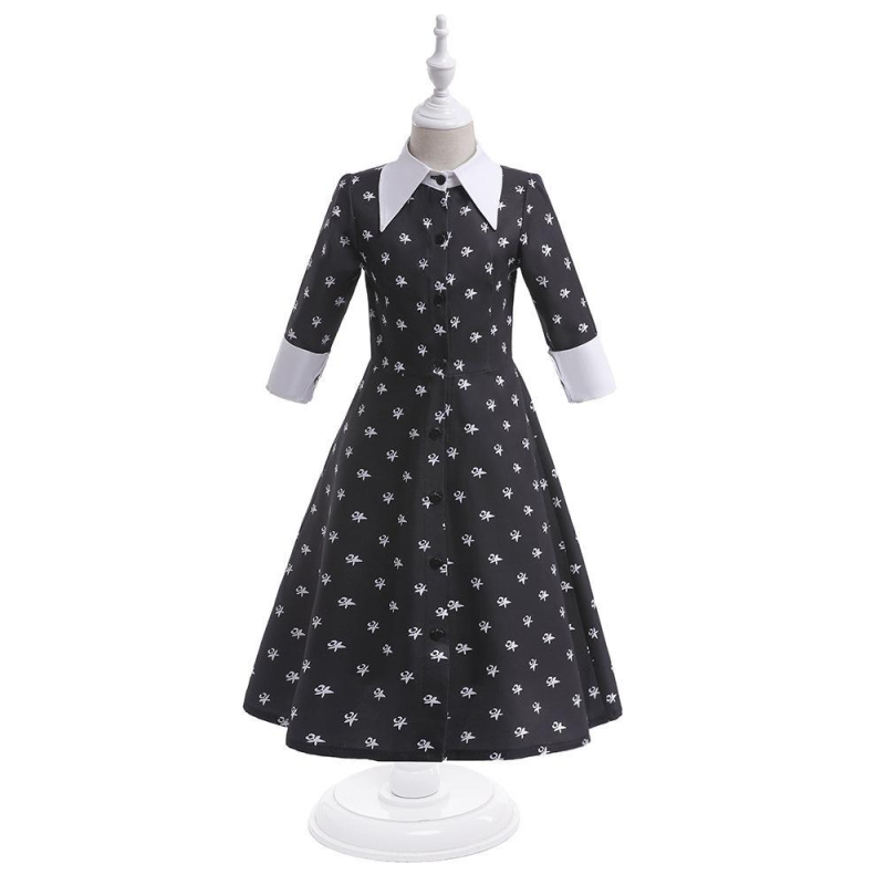 Dječja cosplay haljina, tkanina od pamuk-poliester smjese (65% poliester, 35% pamuk), tkanina obrađena enzimski pranjem, za sve sezone, za djevojčice