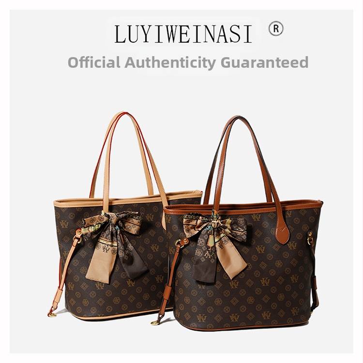 Louis venus PU Tote чанта, вертикална квадратна форма, цип за затваряне, полиестерна подплата, вътрешен джоб с цип и джоб за телефон, Зимен 2024