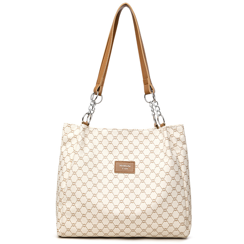 Дамска чанта през рамо от PU кожа в урбан минималистичен стил, хоризонтална квадратна форма, цип за затваряне и вътрешен джоб с цип