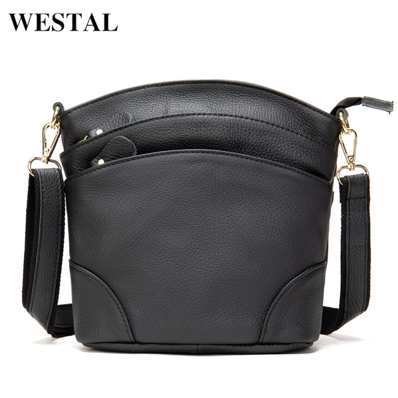 Ženska torbica od prave kože, gornji sloj teleće kože, horizontnog kvadratnog oblika, zatvarač, pamučna podstava, unutarnji pretinac sa zatvaračem i pretinac za identifikaciju