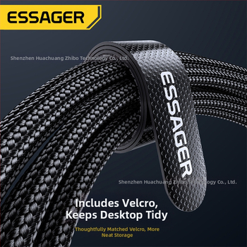 Кабел за данни Type-C с цифров дисплей, 240W макс, алуминиева сплав, с един конектор