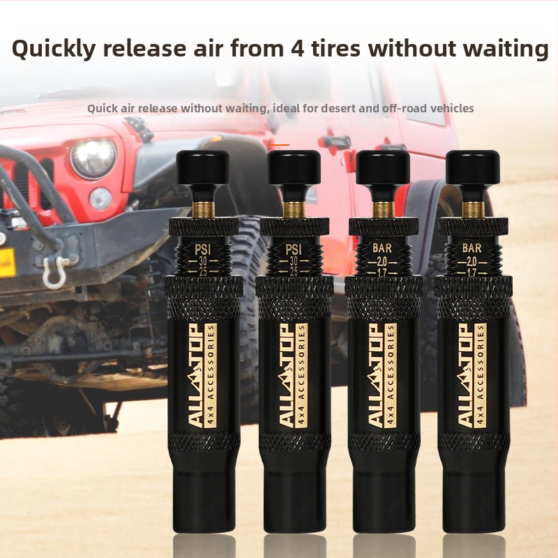 ALL-TOP skaitmeninis padangų išleidimo vožtuvas – rašiklio tipo, nešiojamas, slėgio diapazonas 0.7–2.1, suderinamas su visais modeliais, išleidimo funkcija