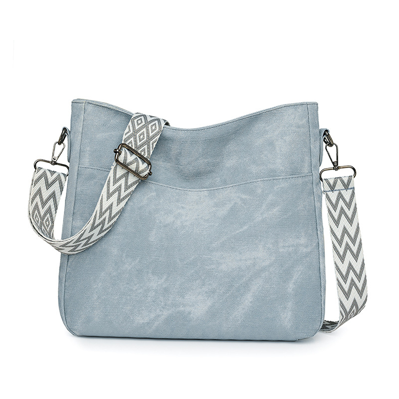 Anchi PU tote válltáska, városi stílus, horizontális négyzet alakú, cipzár, poliészter bélés