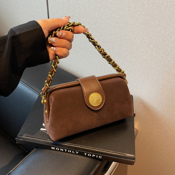 Ženska crossbody torbica - PU, horizontalni kvadratni oblik, magnetska kopča, unutarnja džep za telefon, podstava od poliestera
