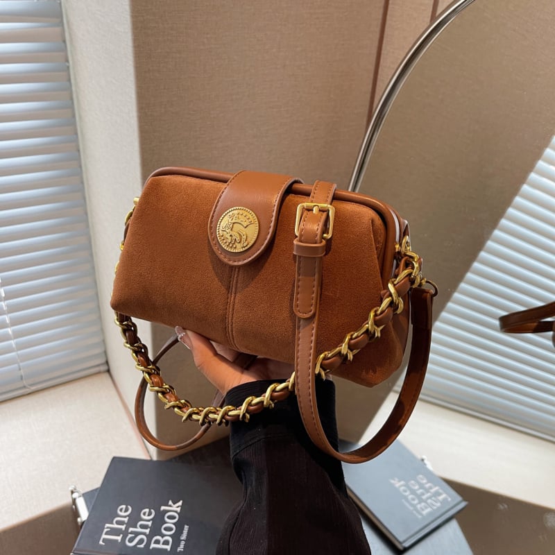 Ženska crossbody torbica - PU, horizontalni kvadratni oblik, magnetska kopča, unutarnja džep za telefon, podstava od poliestera
