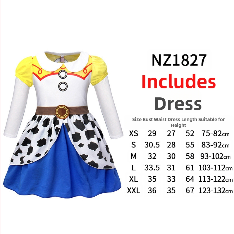 Woody костюм за семейно сценично представление – за възрастни и деца, деним стил, улична мода, спандекс и нейлон, основна материя <30%, вторична 30–50%, пролет 2023