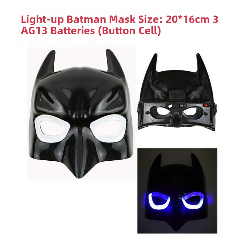 Σετ μεταμφίεσης Μπάτμαν: κάπα, μάσκα και θωράκιση, πλαστικό, για παιδιά 0–3 ετών