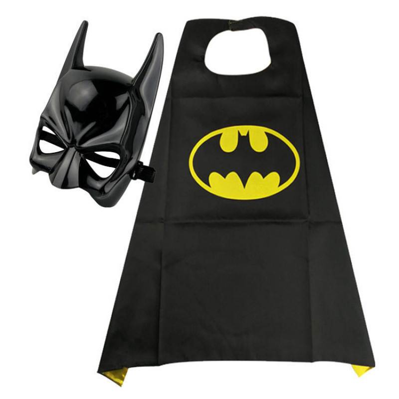 Σετ μεταμφίεσης Μπάτμαν: κάπα, μάσκα και θωράκιση, πλαστικό, για παιδιά 0–3 ετών