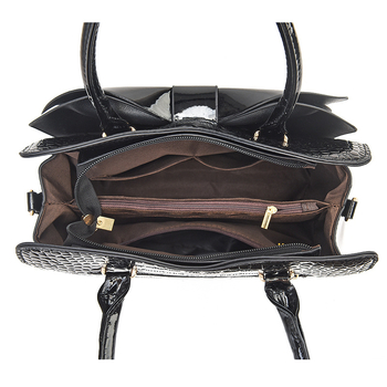 Női PU táska, kagyló stílus, vízszintes négyszögletes forma, cipzáras nyitás, belső rekesz: ID zseb és zipzáras zseb, márka Shi Chen