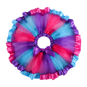 Carusch Mergaitėms Princesės Splice sijonas, pagrindinis audinys poliesteris 98%, dryžių/vienarūšis raštas, švelnus apdaila, amžius 1–3 m