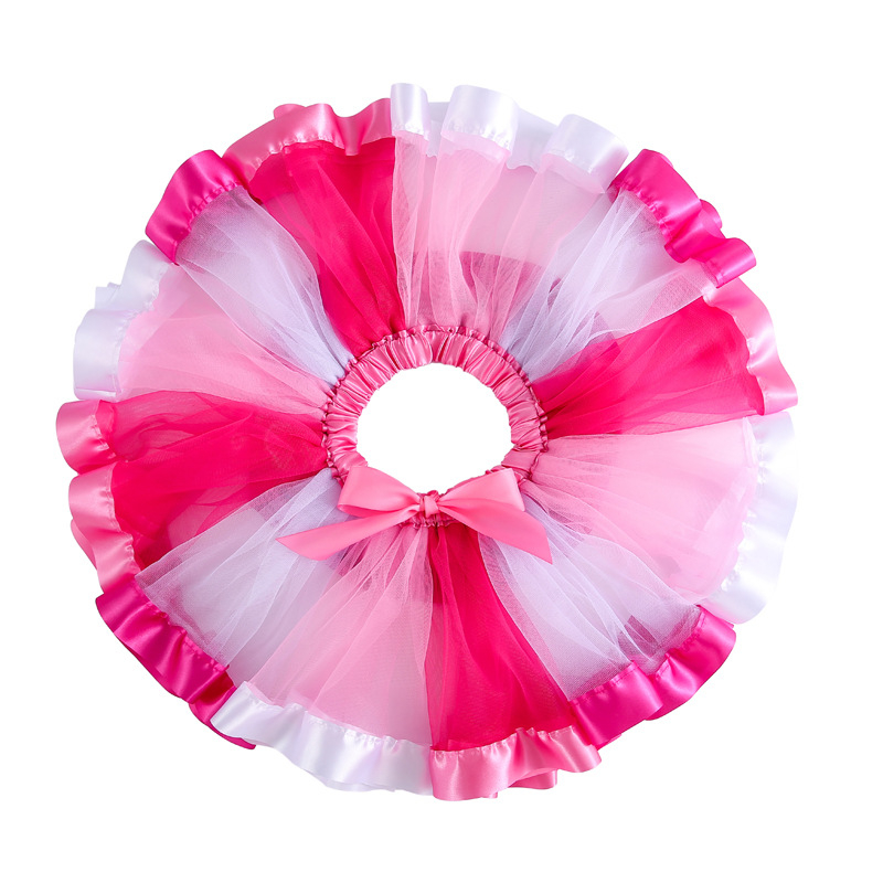 Carusch Mergaitėms Princesės Splice sijonas, pagrindinis audinys poliesteris 98%, dryžių/vienarūšis raštas, švelnus apdaila, amžius 1–3 m