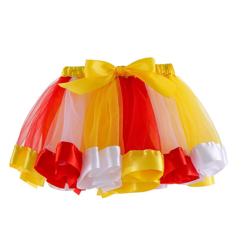 Carusch Mergaitėms Princesės Splice sijonas, pagrindinis audinys poliesteris 98%, dryžių/vienarūšis raštas, švelnus apdaila, amžius 1–3 m