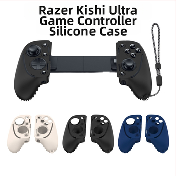 Силиконов защитен калъф за Razer Kishi Ultra геймконтролер, изработен по метода на инжекционно формоване, 70 г, включва защитни капачета
