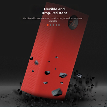 Силиконов предпазен калъф за Romance PEA40/PEA57 пауър банки – стил портфейл, пълно покритие