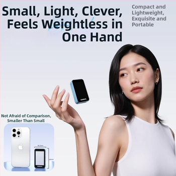 See peng CP5 mini – συμπαγής συσκευή για σέλφι με οθόνη προβολής, καθρέφτη και προβολή οθόνης, χρονοδιακόπτης λήψης