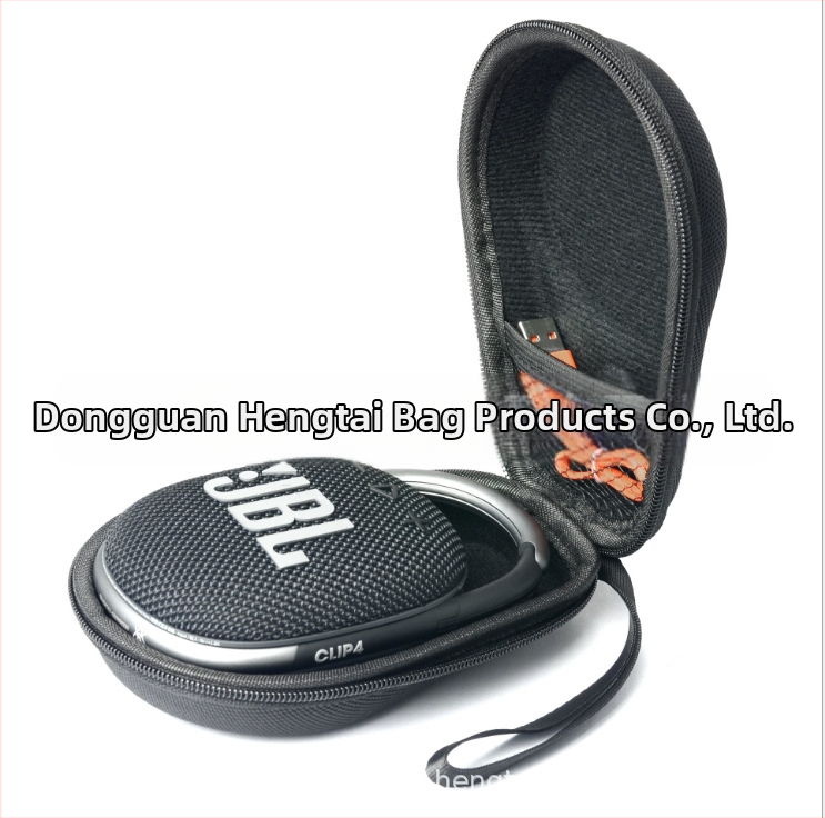 EVA skladovací box pre JBL Clip3/4 (Model CLIP4) – Plná ochrana, zahŕňa skladovaciu škatuľu, karabín a tašku