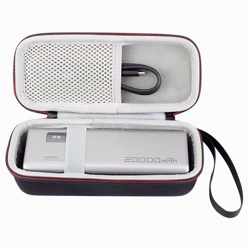 Кутия с твърд EVA корпус за Cuktech No.15/No.20 енергийна колона за съхранение; материали: Oxford плат + EVA + кристално кадифе; изработка: термотрансфер; носимост: до 10 кг