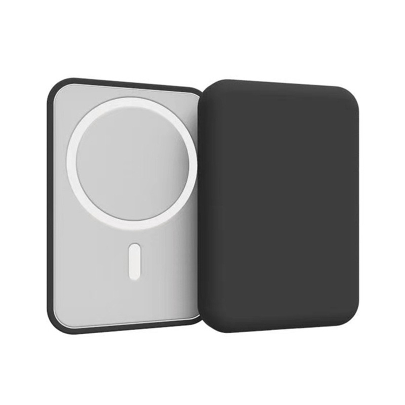 MagSafe bezdrôtový ochranný kryt pre externú batériu Apple – TPU, vstrekované formovanie, proti pádu, proti odtlačkom prstov, kreatívny dizajn