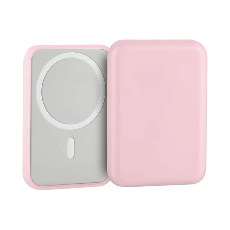 MagSafe bezdrôtový ochranný kryt pre externú batériu Apple – TPU, vstrekované formovanie, proti pádu, proti odtlačkom prstov, kreatívny dizajn