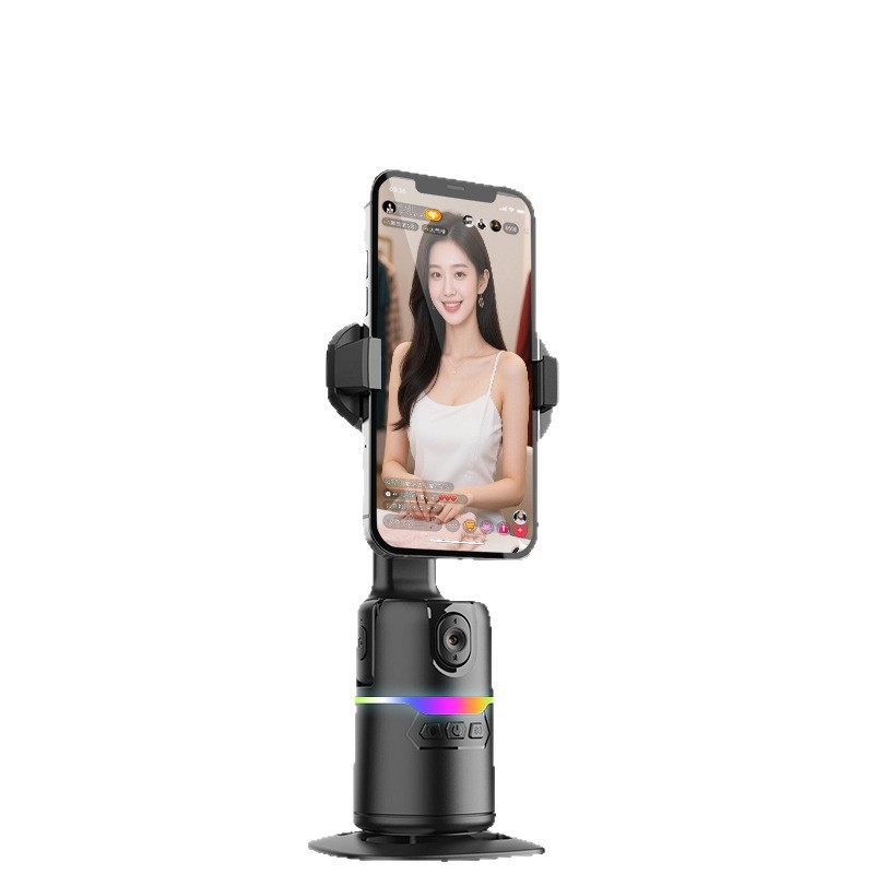 Okostelefonhoz tartozó gimbal automata követéssel és 360° forgással — szerelés nélkül, tömeg 290 g, 1 év garancia