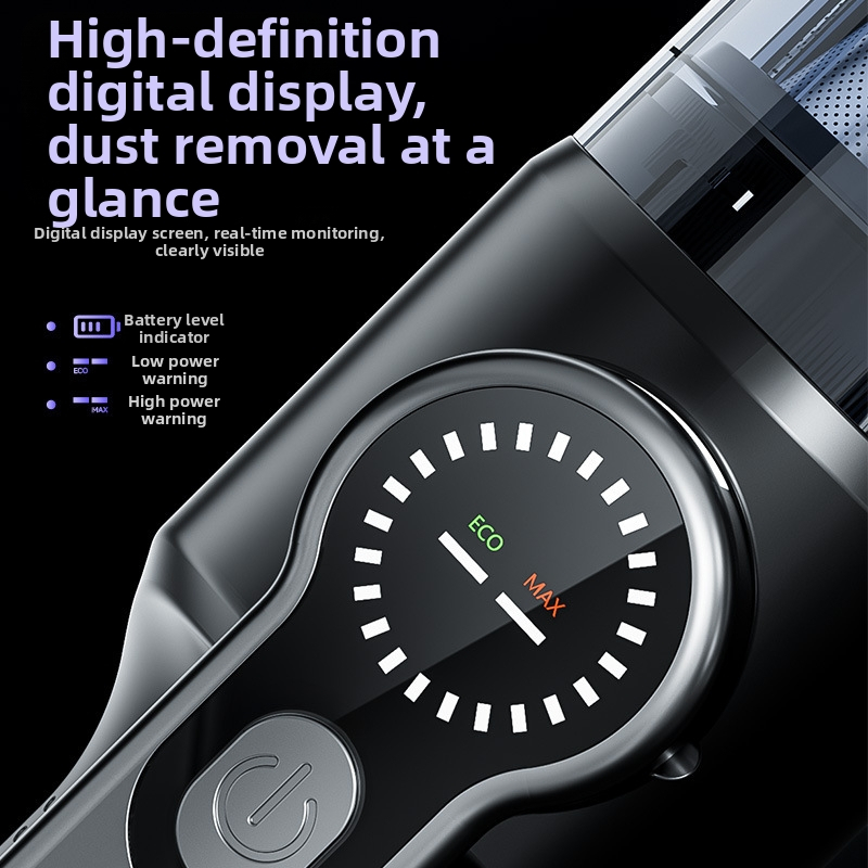 Преносим безжичен автомобилен вакуум, ръчен, влажно и сухо почистване, 11.1V, 120W, 16000Pa, модел ST-126