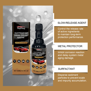RAYHONG Προστατευτικό πρόσθετο συστήματος ψύξης αυτοκινήτου – Υγρό κατά της διάβρωσης και κατά της ασβέστωσης του ψύκτη κινητήρα, συσκευασία 100 τεμάχια