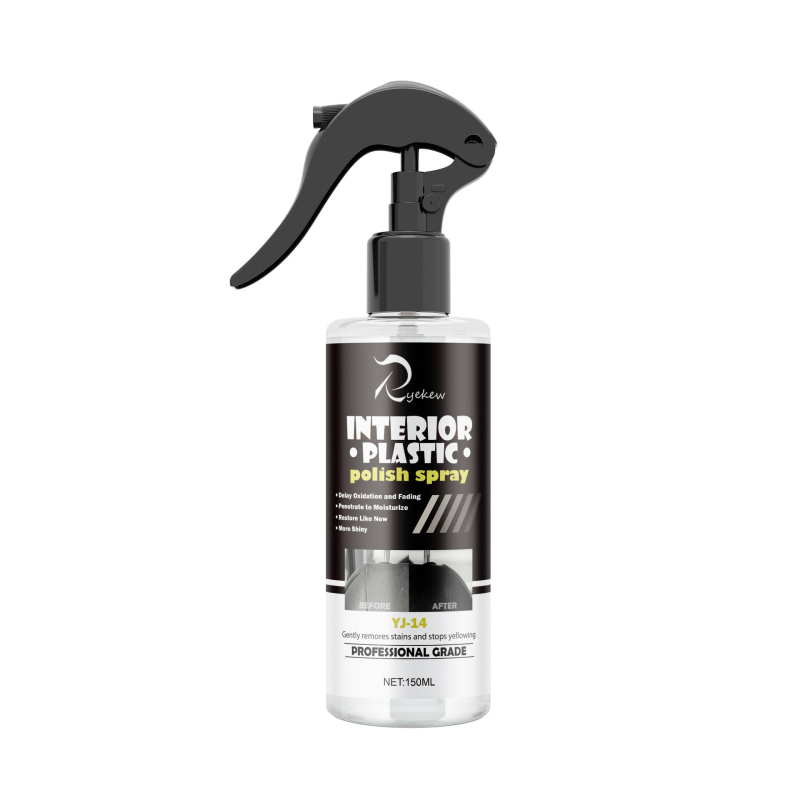 Automašīnas iekšējā plastmasas atjaunošanas līdzeklis – līmju atdalīšanas tīrīšanas līdzeklis; pamats: deionizēts ūdens; derīguma termiņš: 3 gadi; kvalitātes standarts: Q/WLBG; licencēta privātā zīmola zīme: jā; Ryekew