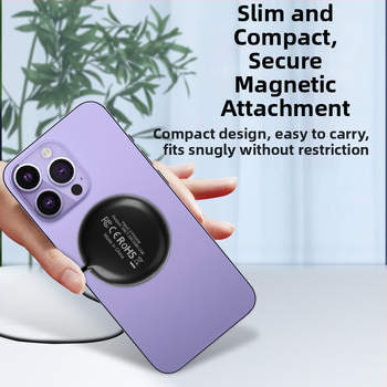 Μαγνητικός ασύρματος επιτραπέζιος φορτιστής 15W Qi2 – γρήγορη φόρτιση για κινητό, ρολόι και ακουστικά, έξοδος 3A