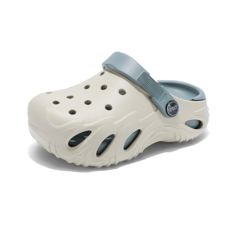 Bērnu EVA Crocs stilā sandaļas, universālas, vecums 4–16 gadi, augšējā daļa EVA, zole EVA, elpojošas, pretslīdes, vasara