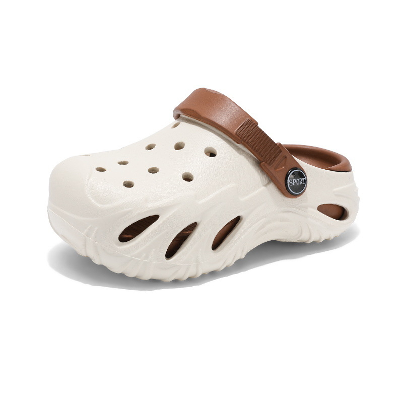 Bērnu EVA Crocs stilā sandaļas, universālas, vecums 4–16 gadi, augšējā daļa EVA, zole EVA, elpojošas, pretslīdes, vasara