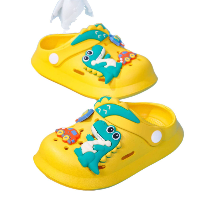 Universālas dinosaura sandales – EVA augšdaļa, bez odas, 2025. gada pavasaris, zīmols JLL