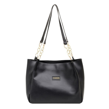 Дамска PU Tote чанта — уличен стил, хоризонтална квадратна форма, цип за закопчаване, пролет 2025