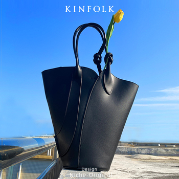 Női bucket táska, nemi semleges stílus, Egyéb anyag, 2024 tavasz, mindennapi használat