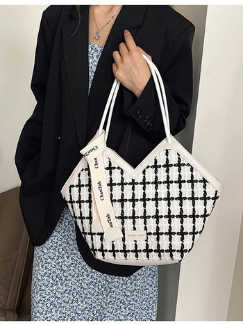 Axiang PU Tote táska húzózáras záródással és laminált cipzáras rekesszel