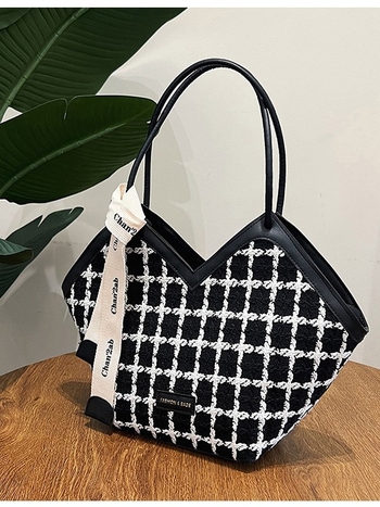 Axiang PU Tote táska húzózáras záródással és laminált cipzáras rekesszel