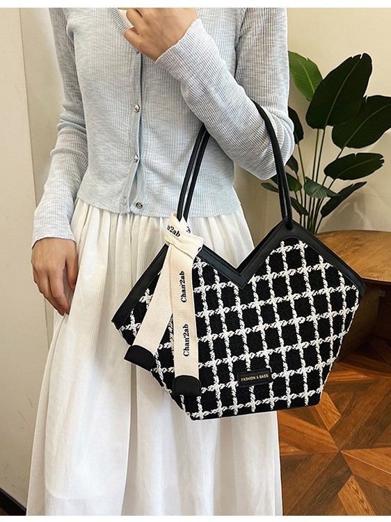 Axiang PU Tote táska húzózáras záródással és laminált cipzáras rekesszel